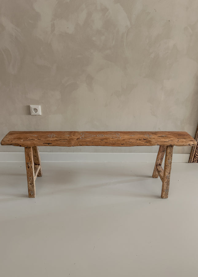 Teak houten bankje handgemaakt uit Indonesië – 130 cm | nr705