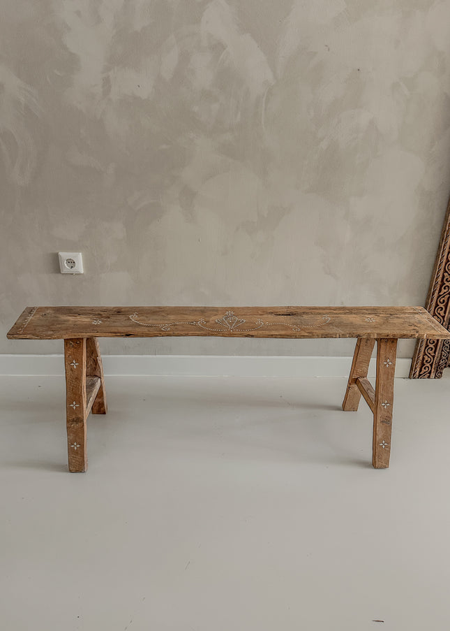 Teak houten bankje handgemaakt uit Indonesië – 130 cm | nr707