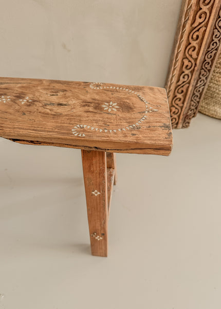 Teak houten bankje handgemaakt uit Indonesië – 80 cm | nr 709