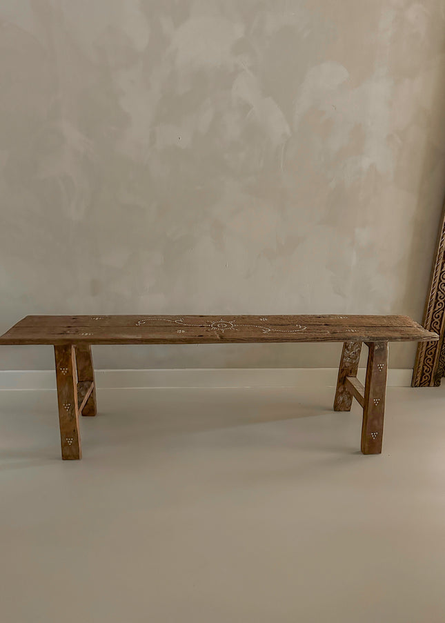 Teak houten bankje handgemaakt uit Indonesië – 150 cm | nr710