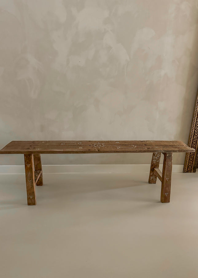 Teak houten bankje handgemaakt uit Indonesië – 150 cm | nr710