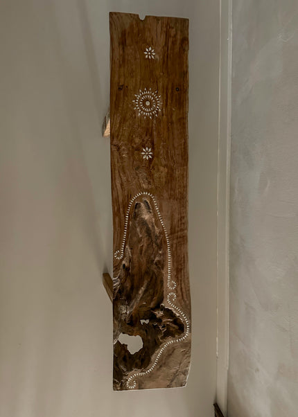 Teak houten bankje handgemaakt uit Indonesië – 100 cm | nr712