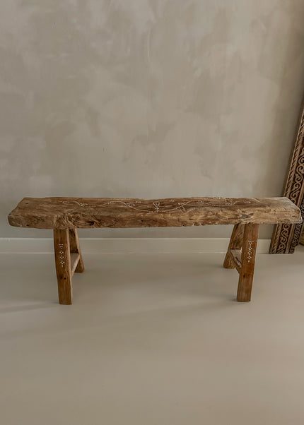 Teak houten bankje handgemaakt uit Indonesië – 120 cm | nr713