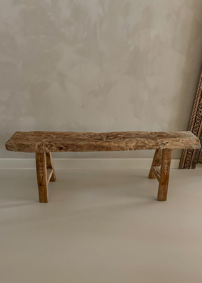 Teak houten bankje handgemaakt uit Indonesië – 120 cm | nr713