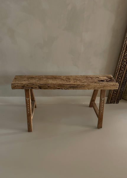 Teak houten bankje handgemaakt uit Indonesië – 75 cm | nr715