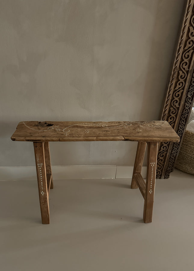 Teak houten bankje handgemaakt uit Indonesië – 80 cm | nr716