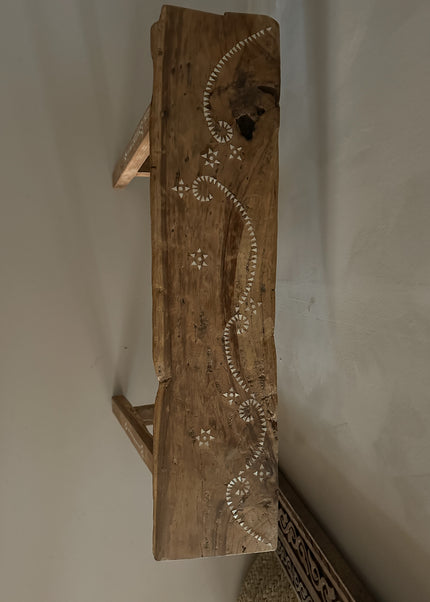 Teak houten bankje handgemaakt uit Indonesië – 80 cm | nr716
