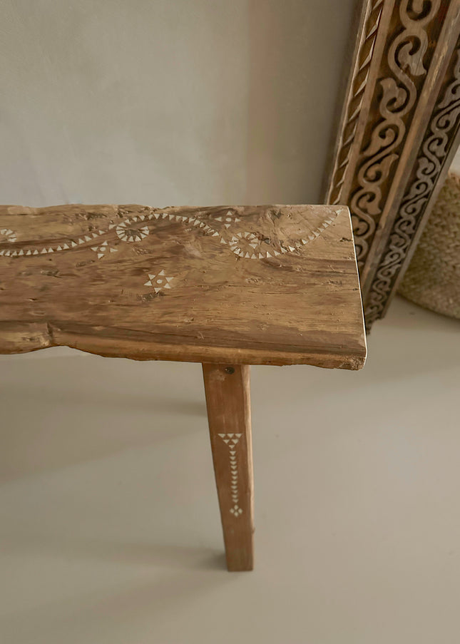 Teak houten bankje handgemaakt uit Indonesië – 70 cm | nr716