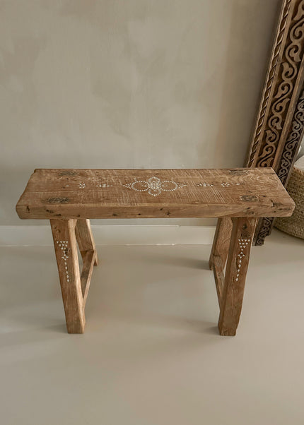 Teak houten bankje handgemaakt uit Indonesië – 66 cm | nr717