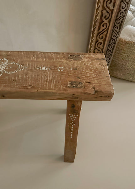 Teak houten bankje handgemaakt uit Indonesië – 66 cm | nr717