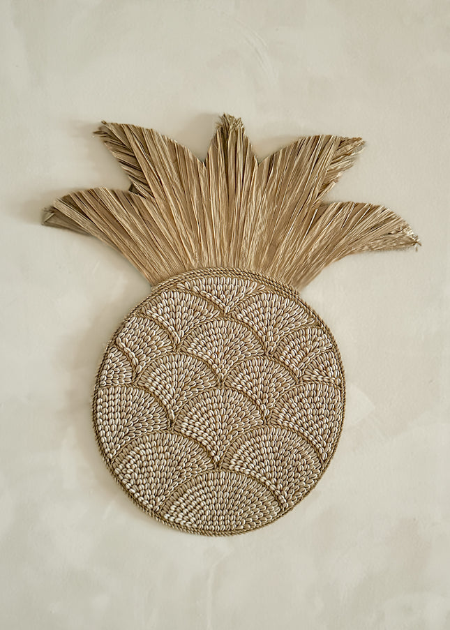 Rote Pineapple Wall Deco – 60x36 cm