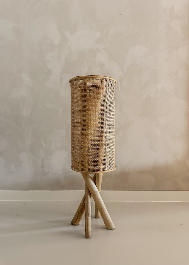 Rotan vloerlamp | Bora Bold 100cm