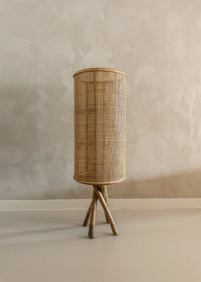 Rotan vloerlamp | Bora Bold 120cm