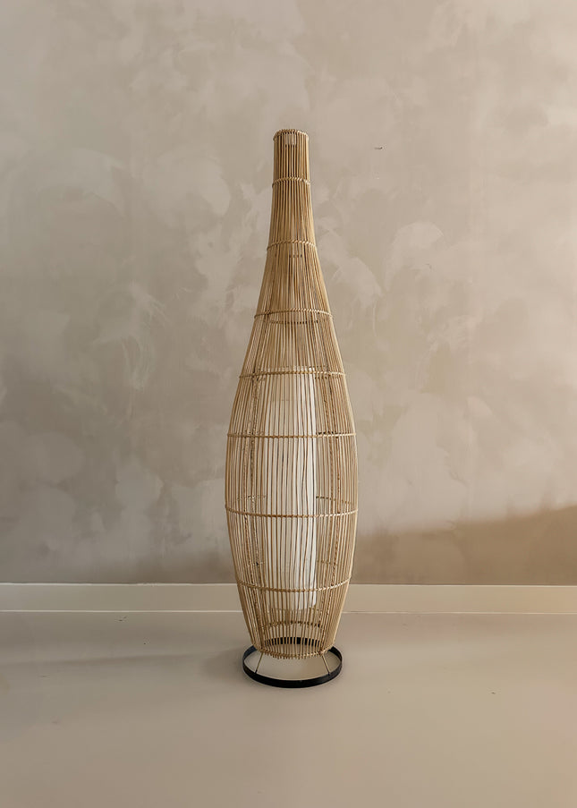 Rotan vloerlamp | Sol Pilar 150cm