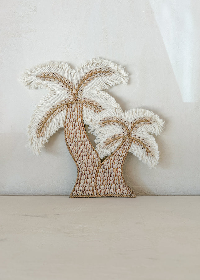 Wanddecoratie palmboom - Macramé