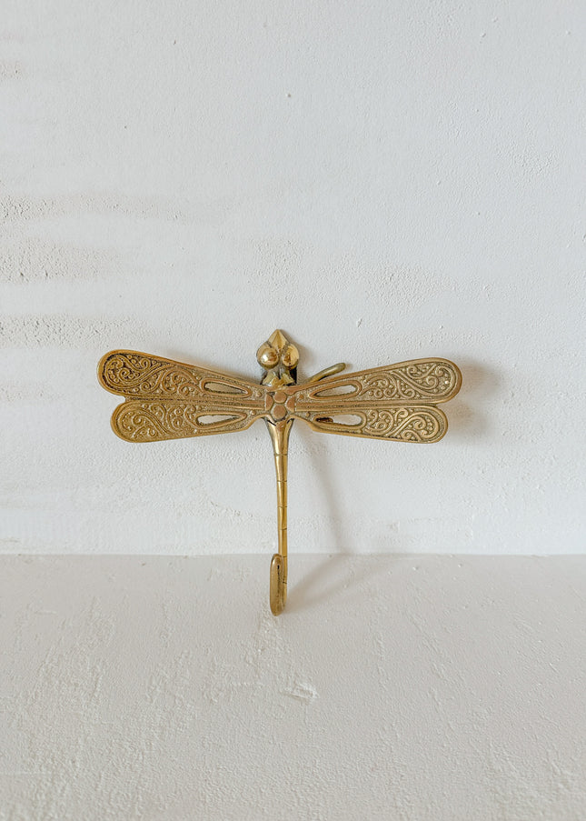 Wandhaak - Gouden Libelle