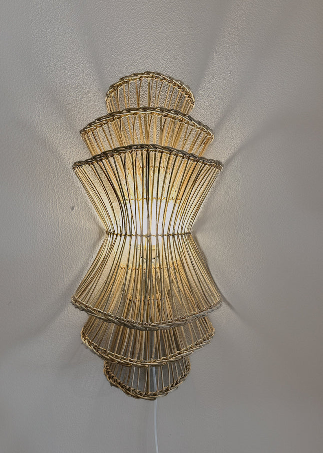 Sumba Wave wandlamp - natuurlijk