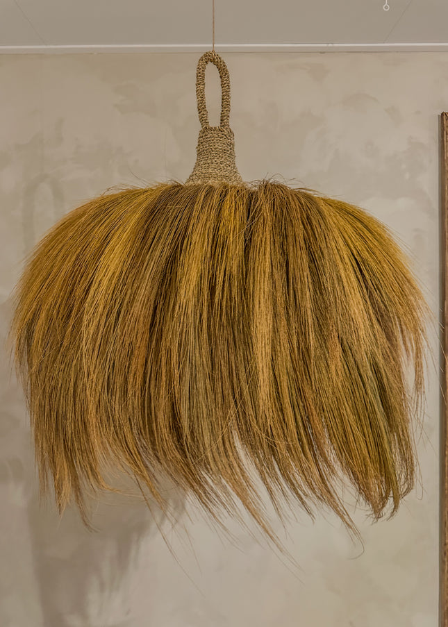 Hanglamp Alang Alang – Handgemaakt in Indonesië (80x80 cm)