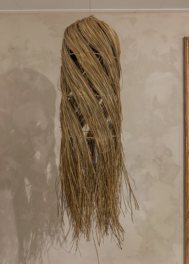 Hanglamp Nusa – Handgemaakt van Natuurlijke Palmvezels (110x30 cm)