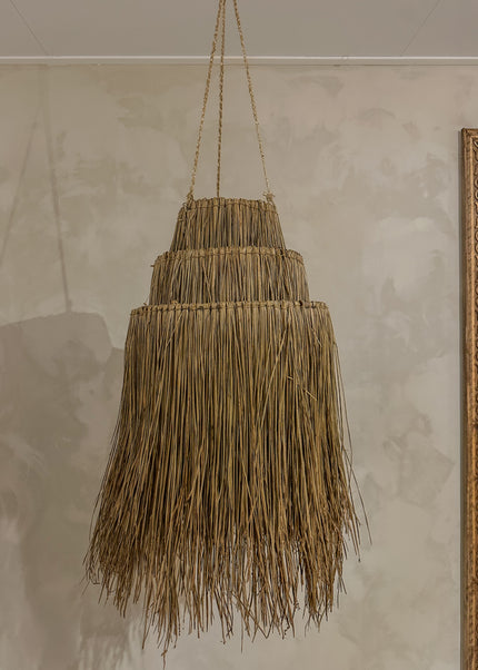 Hanglamp Flores – Handgemaakt van Natuurlijke Palmvezels (75x40 cm)