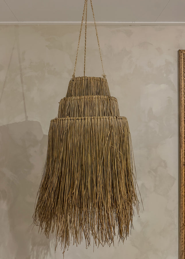 Hanglamp Flores – Handgemaakt van Natuurlijke Palmvezels (75x40 cm)
