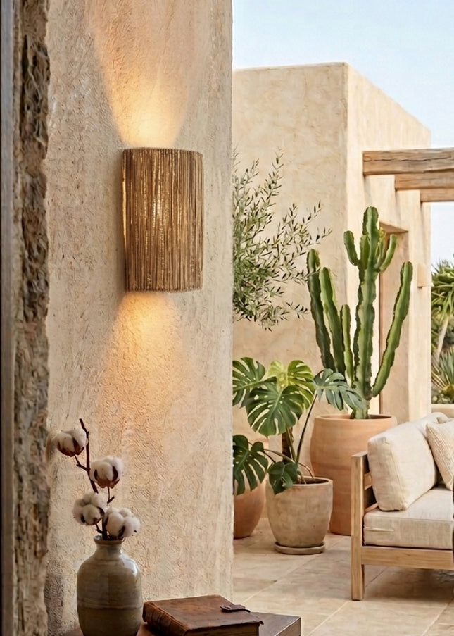 Sari soft wandlamp - natuurlijk