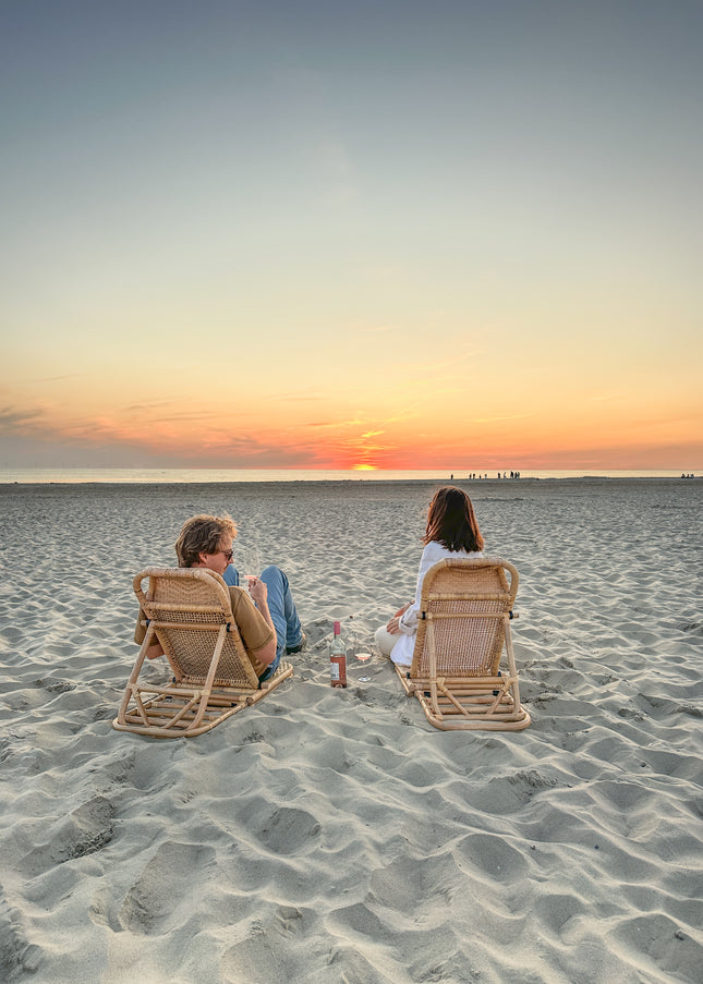 Rotan Strandstoeltje
