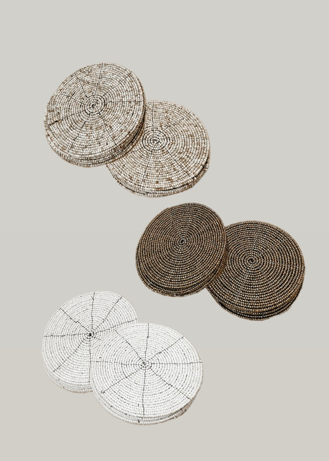 Glaskralen onderzetters