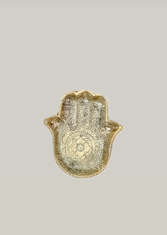 Hamsa schaaltje goud