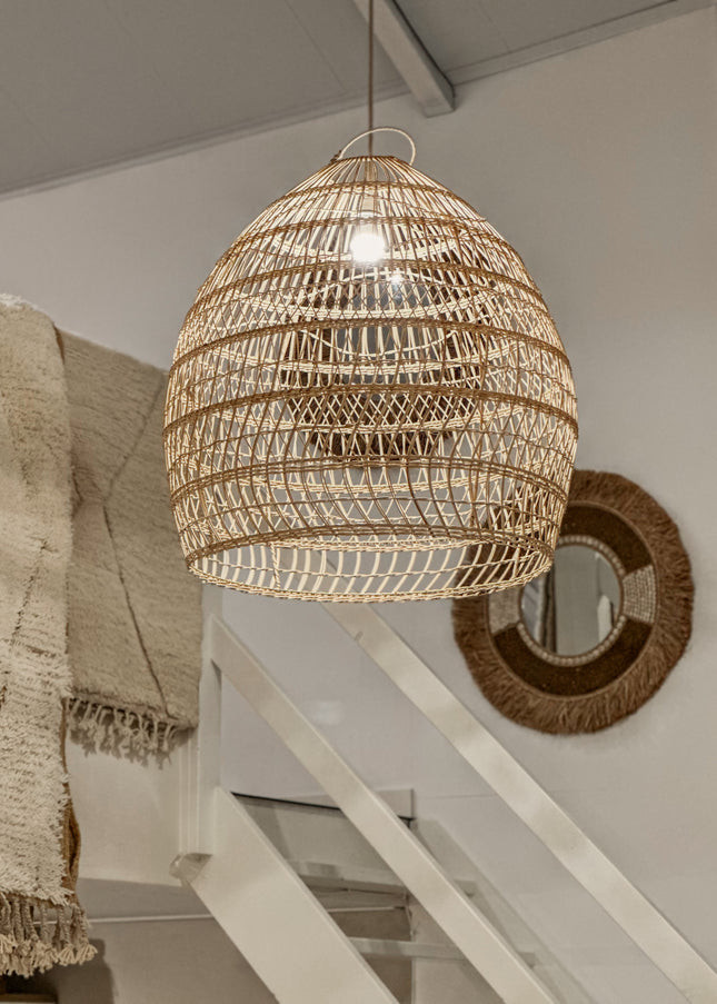 Rotan hanglamp - 30cm