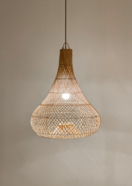 Rotan hanglamp - 70cm