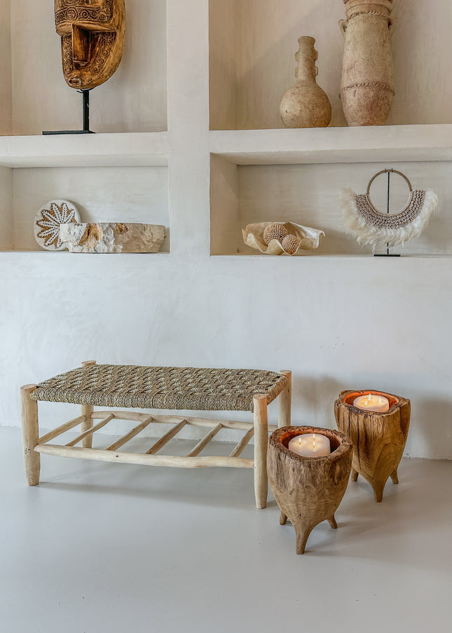 Bankje zeegras - 100cm