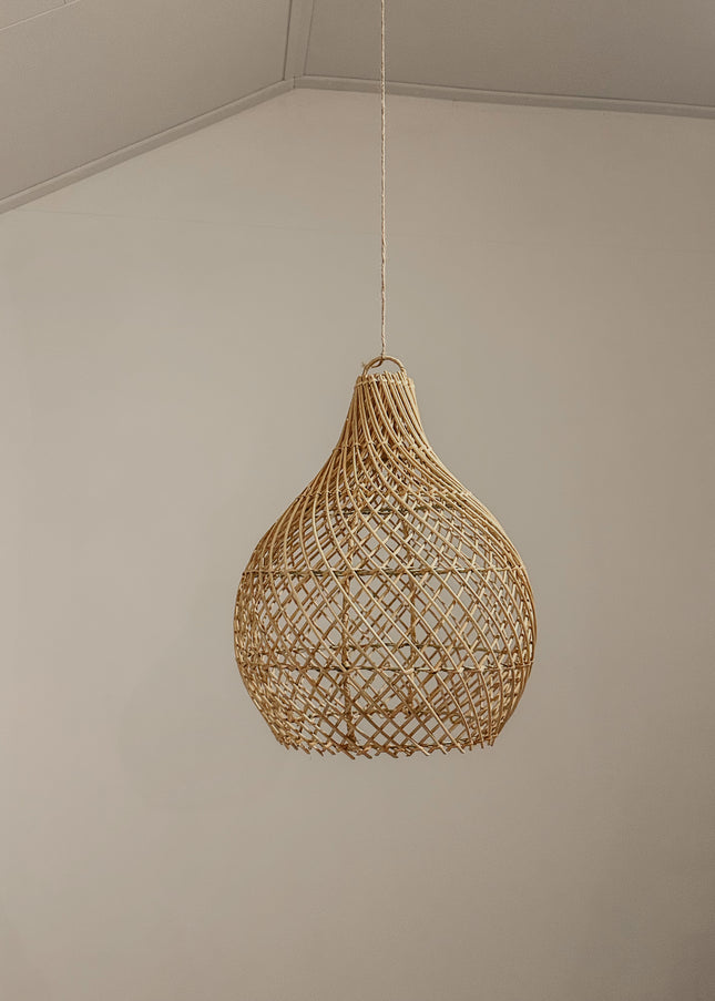 Rotan hanglamp - 30cm