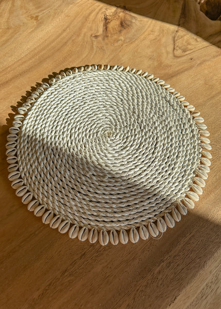 Raffia Placemat | Wit