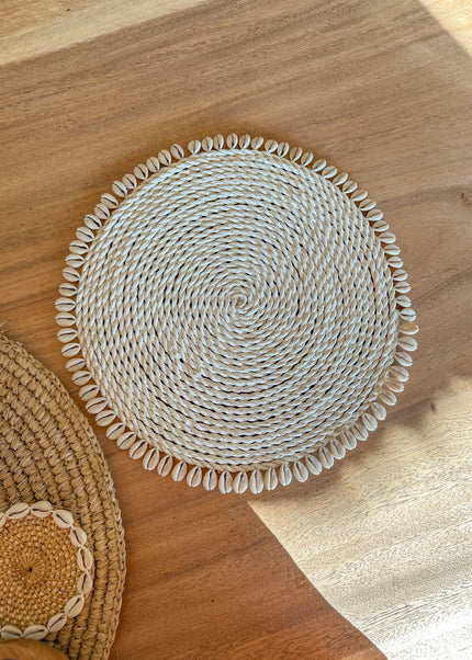 Raffia Placemat | Wit