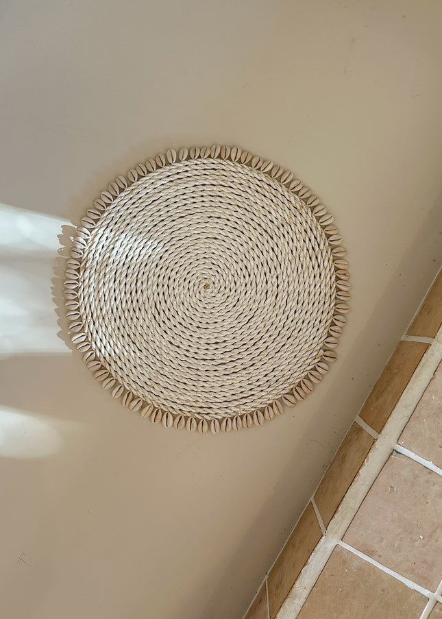 Raffia Placemat | Wit