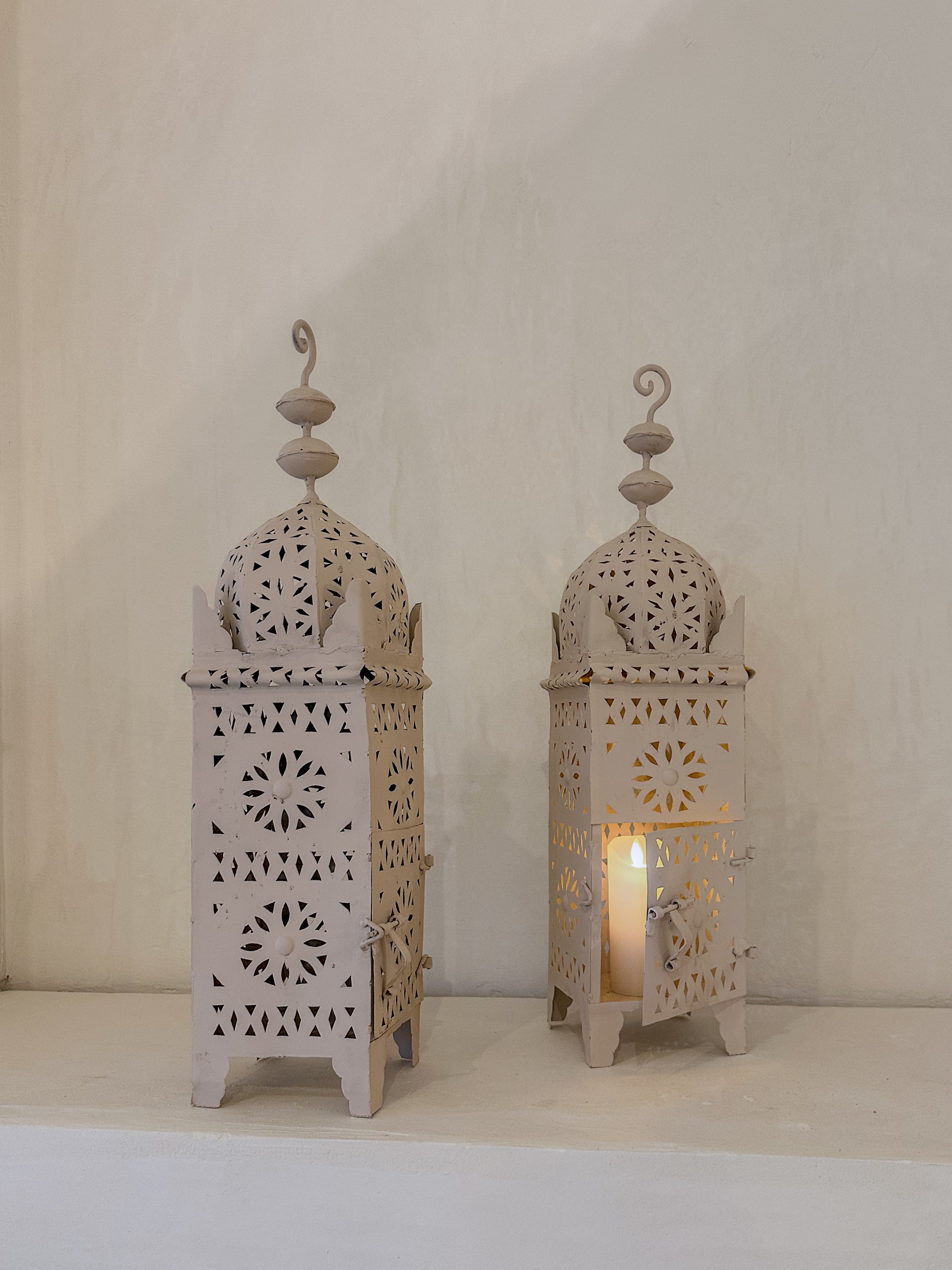 Laterne Beige