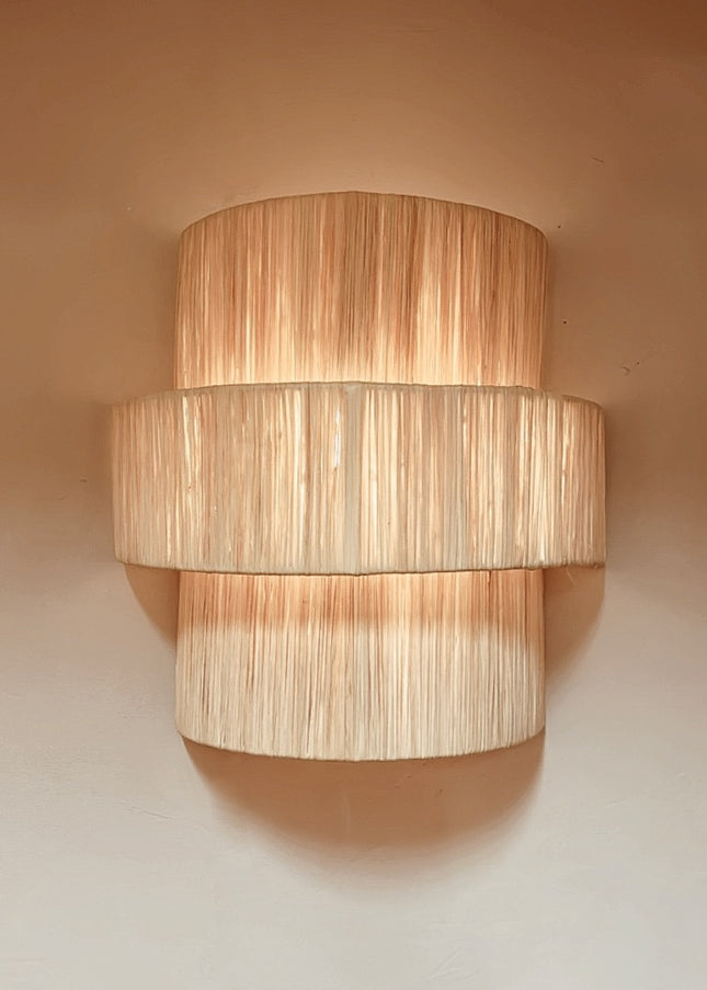 Wand Lamp | Raffia