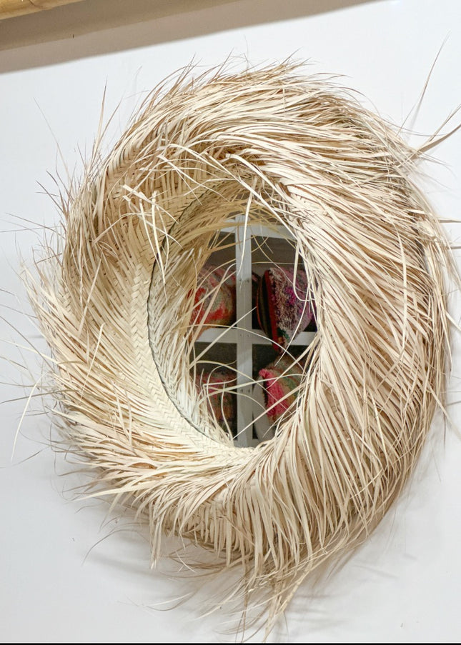 Spiegel | Palmblad  | 80cm