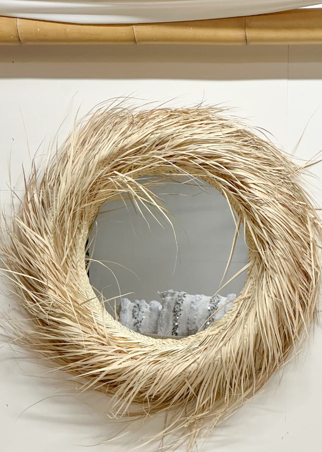 Spiegel | Palmblad  | 50cm