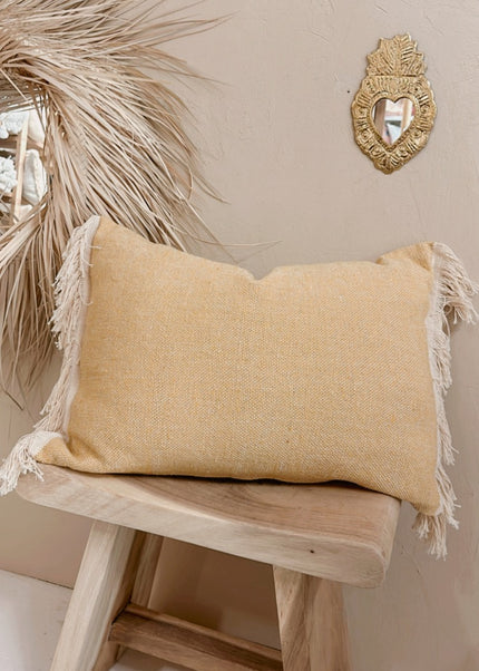 Kussen Katoen | Soft Yellow