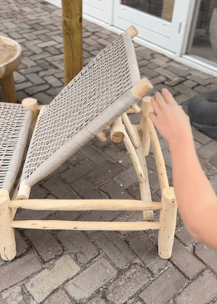 Handgemaakt Marokkaans Ligbed