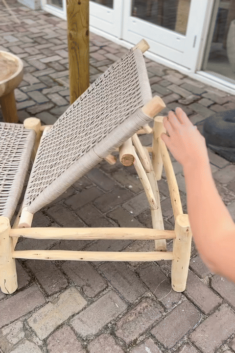 Handgemaakt Marokkaans Ligbed