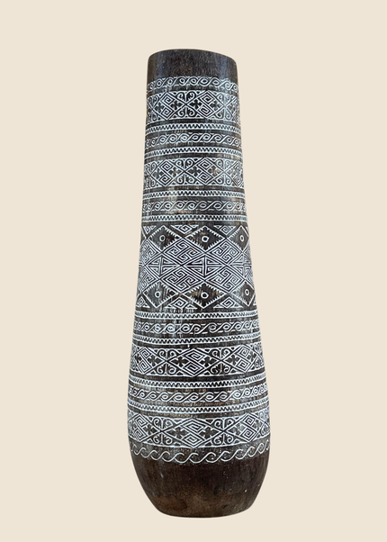 Palmhouten vaas Nila – handgemaakt in Indonesië | 200cm